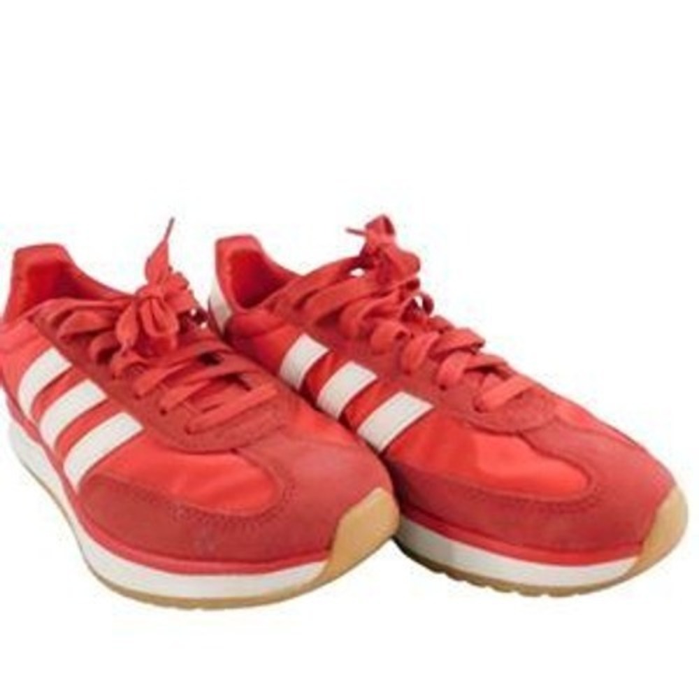 Adidas Run 60s 2.0 Red White Gum‎ Sneakers Cloudfoam Comfort Trainers Mens Shoes